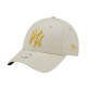 New Era Καπέλο New York Yankees Metallic Logo Womens 9forty Cap